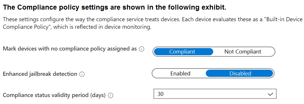 Illustration for MD-102 question 1