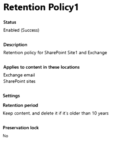 Illustration for SC-401 question 43