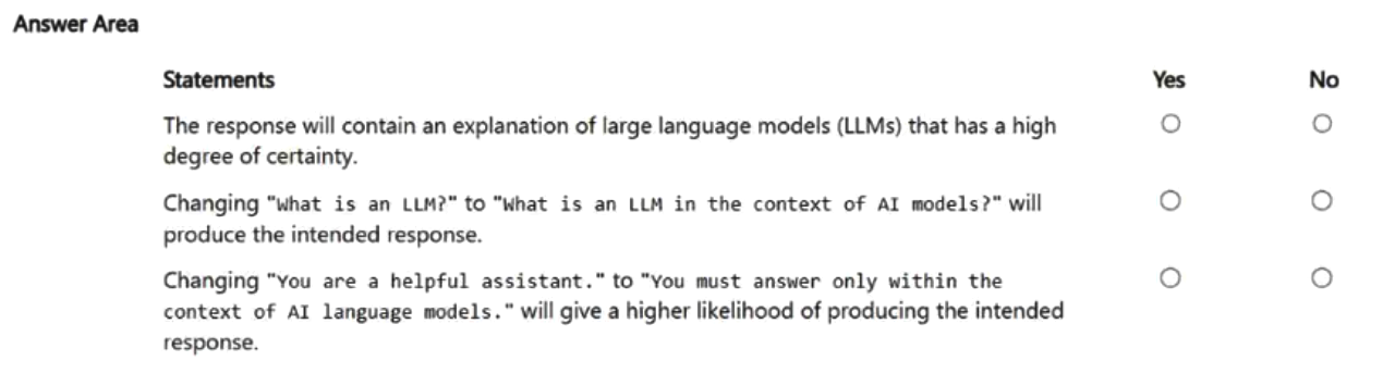 Illustration for AI-103 question 19